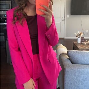 Express Hot Pink Women's Blazer